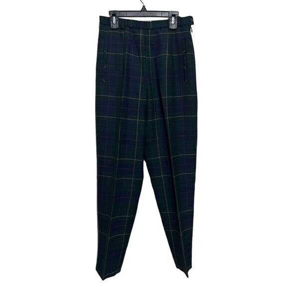 Pendleton Celebration Tartan Plaid Pants 6 - Picture 2 of 3